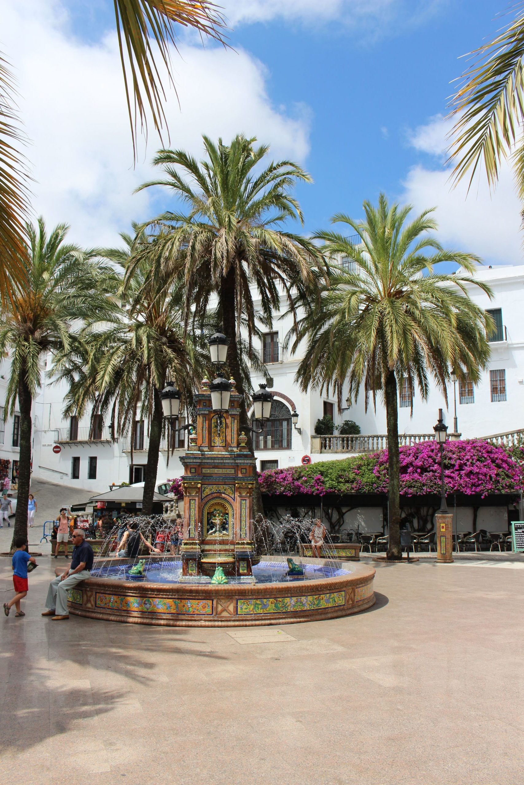 Brunnen in Vejer de la Frontera